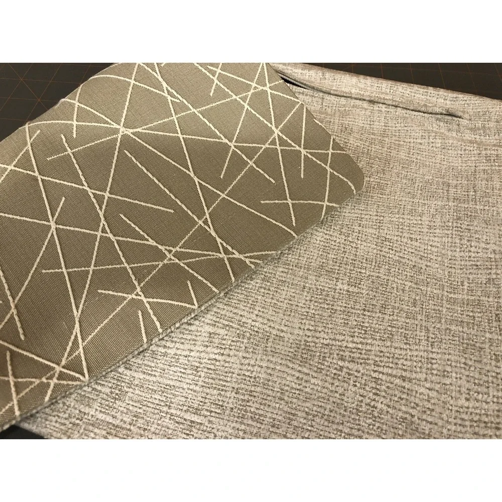 Decorative Pillow Cushion Cover Homemade From Tommy Bahamas Upholstery Samples F